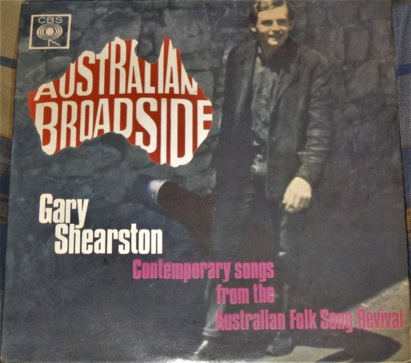 Gary Shearston - Australian Broadside - Used Vinyl Record 7" image 1