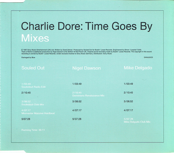 Charlie Dore - Time Goes By - Used CD image 1