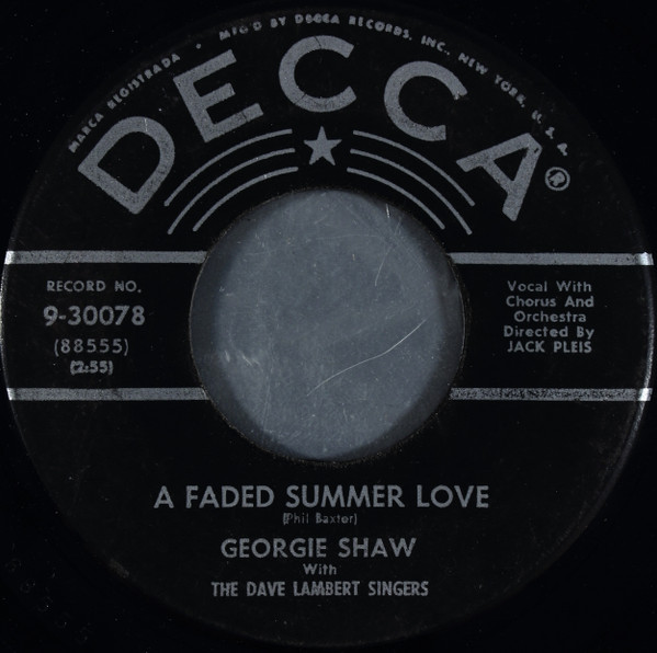 A Faded Summer Love / No One