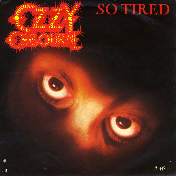 Ozzy Osbourne - So Tired - Used Vinyl Record 7" image 1