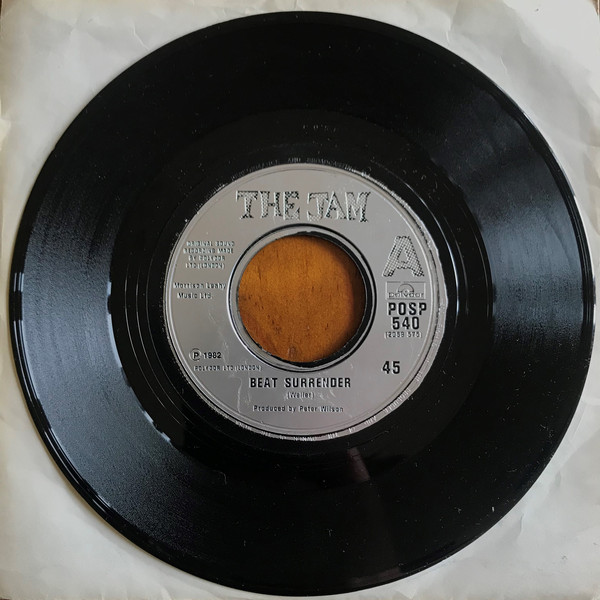 Jam - Beat Surrender - Used Vinyl Record 7" image 1