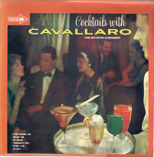 Carmen Cavallaro - Cocktails With Cavallaro - Used Vinyl Record image 1