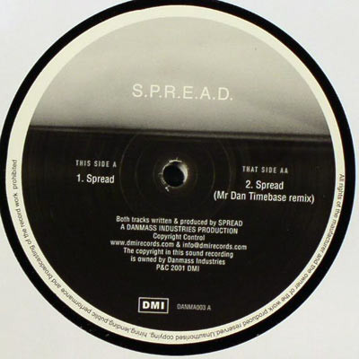 S.P.R.E.A.D. - Spread - Used Vinyl Record 12" image 1