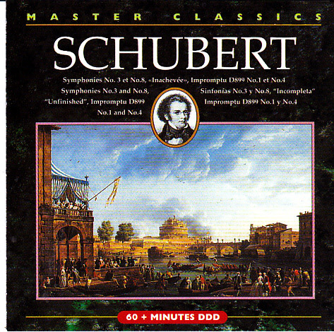 Franz Schubert - Symphonies No.3 & No.8 "Unfinished" - Impromptu D899 image 1