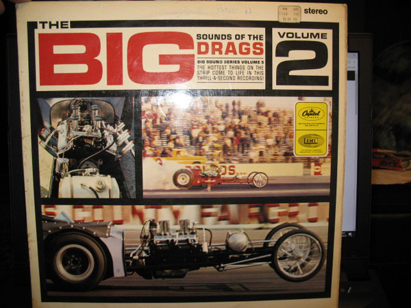 Jim Economides - Big Sounds Of The Drags: Volume 2 - Used Vinyl Record image 1