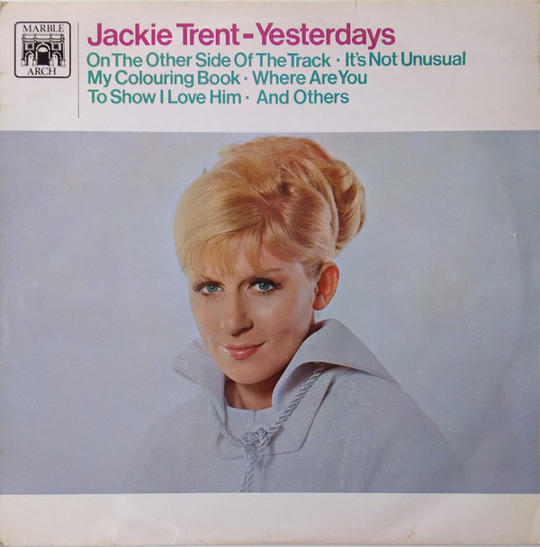 Jackie Trent - Yesterdays - Used Vinyl Record image 1