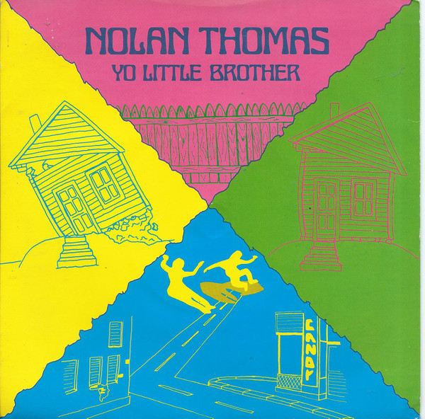 Nolan Thomas - Yo Little Brother - Used Vinyl Record 7" image 1