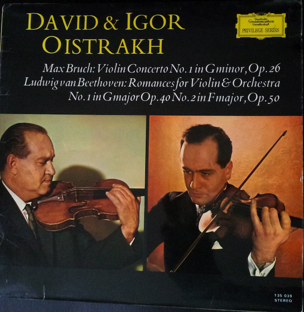 Violin Concerto No. 1 In G Minor, Op. 26 / Romances For Violin & Orchestra No. 1 In G Major Op. 40 No. 2 In F Major, Op. 50