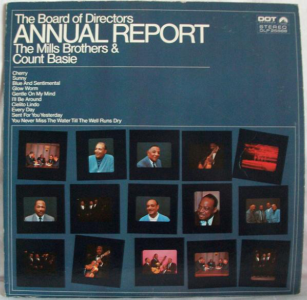 Mills Brothers - Board Of Directors Annual Report - Used Vinyl Record image 1