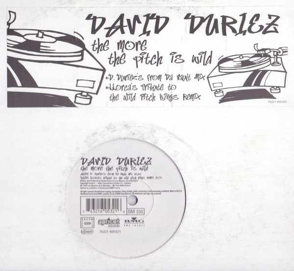 David Duriez - More The Pitch Is Wild - Used Vinyl Record 12" image 1