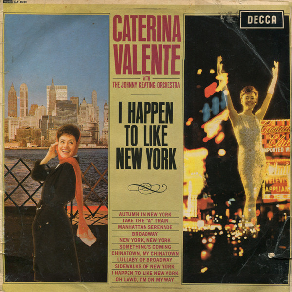 Caterina Valente - I Happen To Like New York - Used Vinyl Record image 1