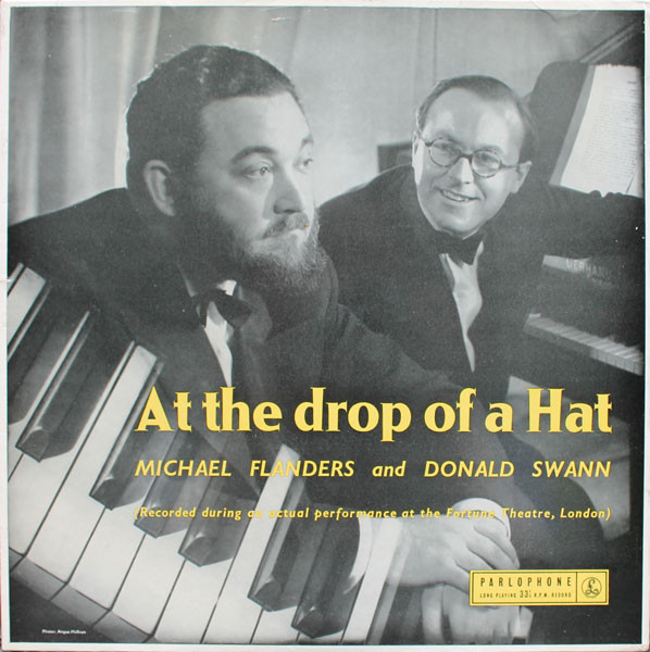 Flanders & Swann - At The Drop Of A Hat - Used Vinyl Record image 1