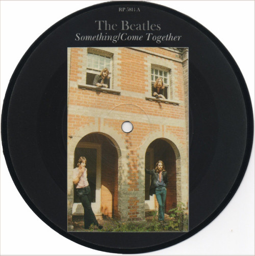 Beatles - Something / Come Together - Used Vinyl Record 7" image 1