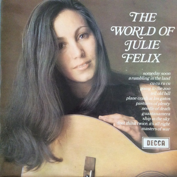 Julie Felix - World Of - Used Vinyl Record image 1