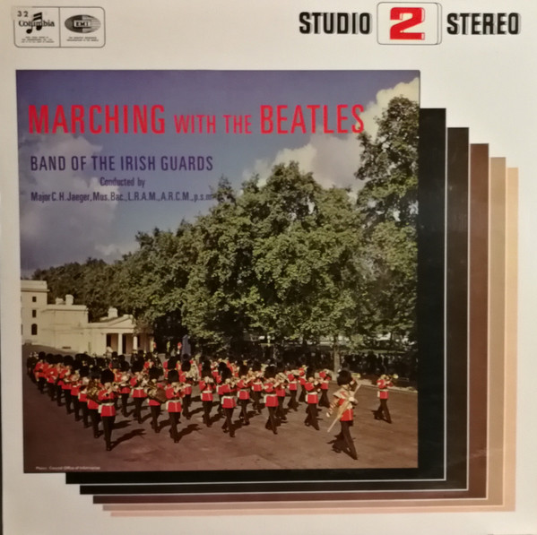 Band Of The Irish Gu - Marching With The Beatles - Used Vinyl Record image 1