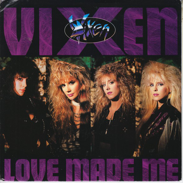 Vixen - Love Made Me - Used Vinyl Record 7" image 1