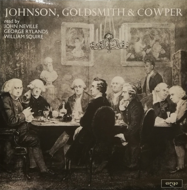 Johnson, Goldsmith & Cowper