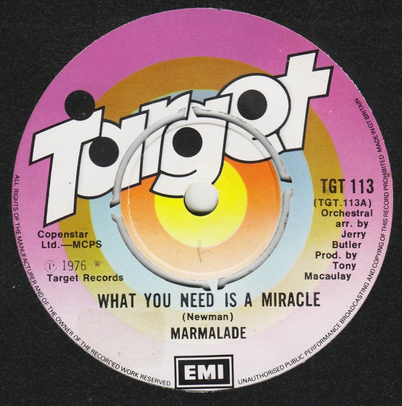 What You Need Is A Miracle