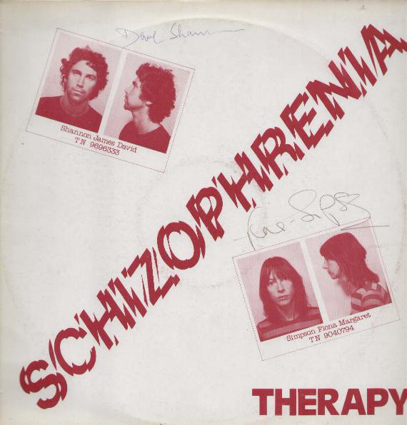 rapy - Schizophrenia - Used Vinyl Record image 1