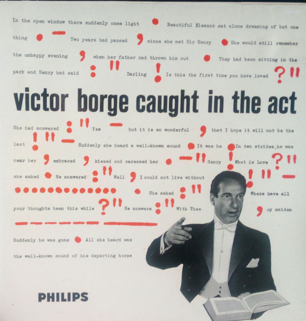 Victor Borge - Caught In The Act - Used Vinyl Record image 1