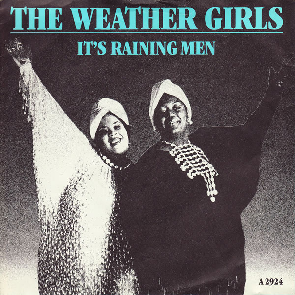 Weather Girls - It's Raining Men - Used Vinyl Record 7" image 1