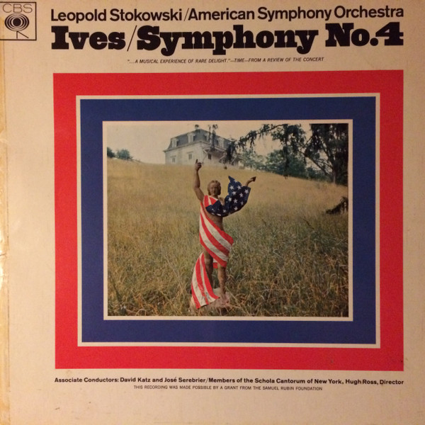 Charles Ives - Symphony No. 4 - Used Vinyl Record image 1