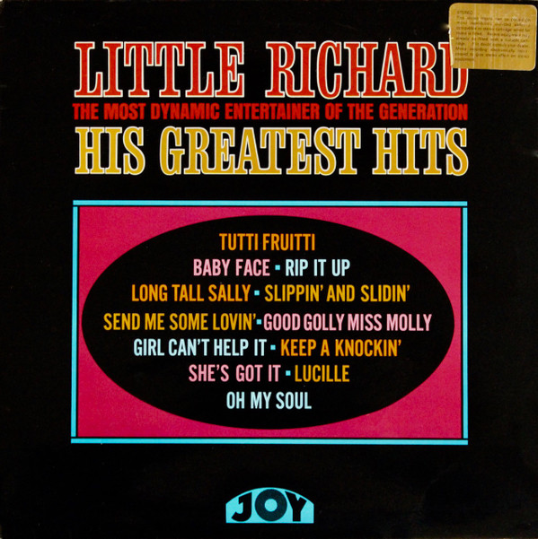 Little Richard - 's Greatest Hits - Used Vinyl Record image 1