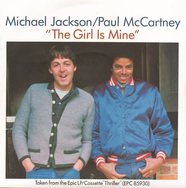 Michael Jackson - Girl Is Mine - Used Vinyl Record 7" image 1