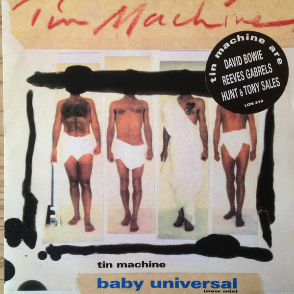 Tin Machine - Baby Universal (New Mix) - Used Vinyl Record 7" image 1