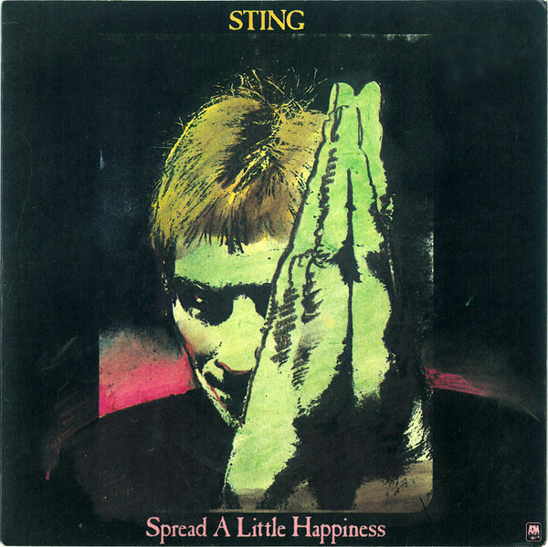 Sting - Spread A Little Happiness - Used Vinyl Record 7" image 1