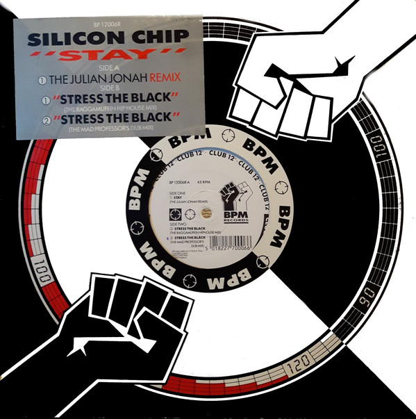 Silicon Chip - Stay - Used Vinyl Record 12" image 1