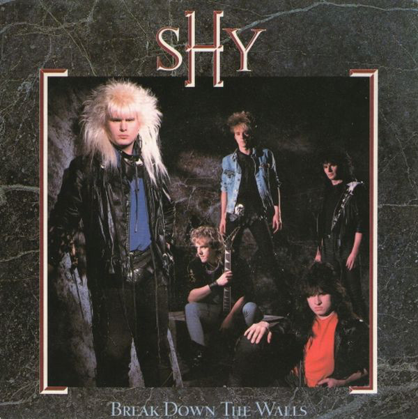 Shy - Break Down The Walls - Used Vinyl Record 7" image 1