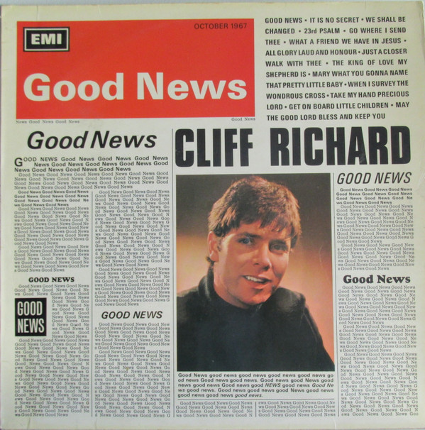 Cliff Richard - Good News - Used Vinyl Record image 1