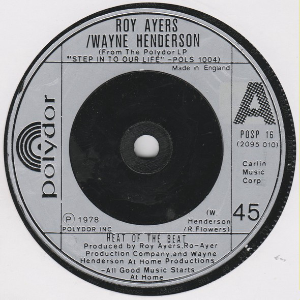 Roy Ayers - Heat Of The Beat - Used Vinyl Record 7" image 1