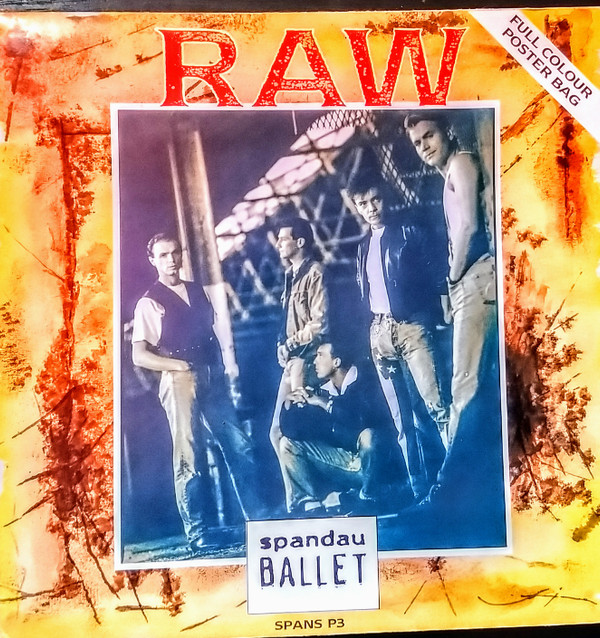 Spandau Ballet - Raw - Used Vinyl Record 7" image 1