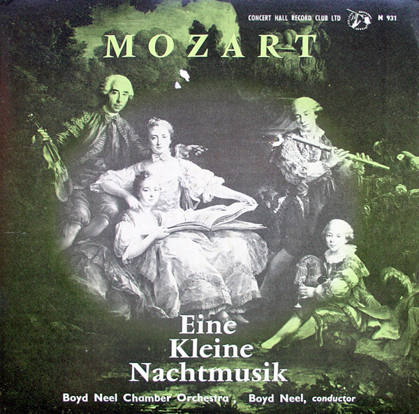 Wolfgang Amadeus Moz - Eine Kleine Nachtmusik - Used Vinyl Record 7" image 1