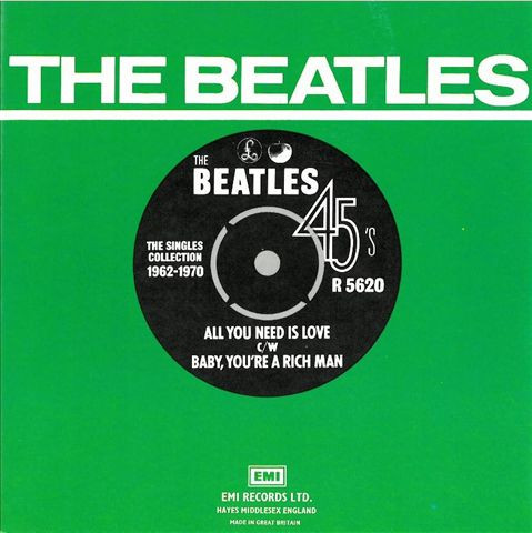 Beatles - All You Need Is Love c/w Baby, You're A Rich Man - Used Vin image 1