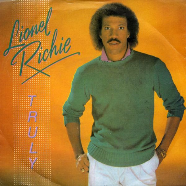 Lionel Richie - Truly - Used Vinyl Record 7" image 1