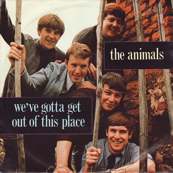 Animals - We've Gotta Get Out Of This Place - Used Vinyl Record 7" image 1
