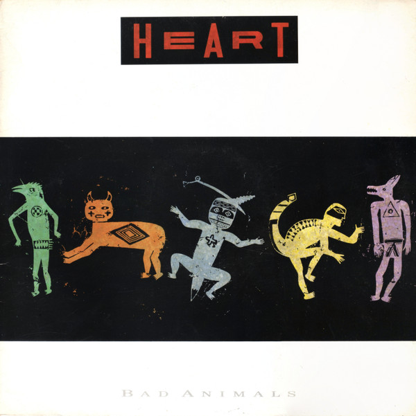 Heart - Bad Animals - Used Vinyl Record image 1
