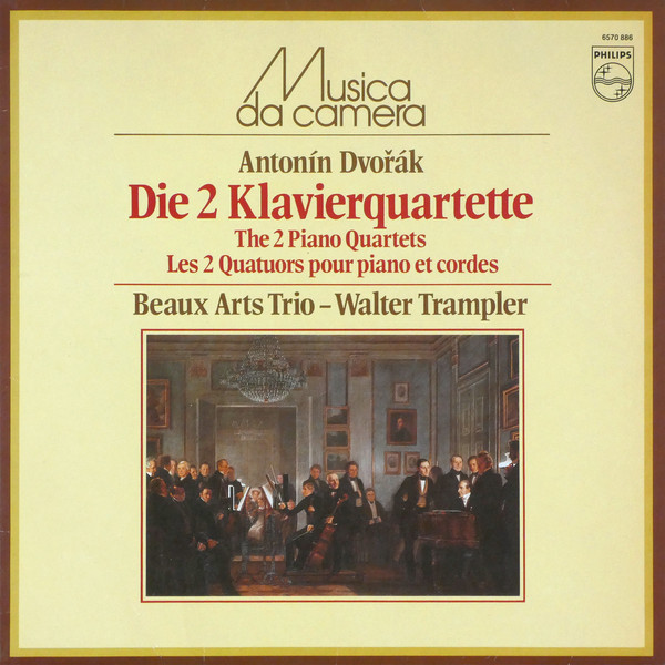 Die 2 Klavierquartette = The 2 Piano Quartets = Les 2 Quatuors Pour Piano Et Cordes