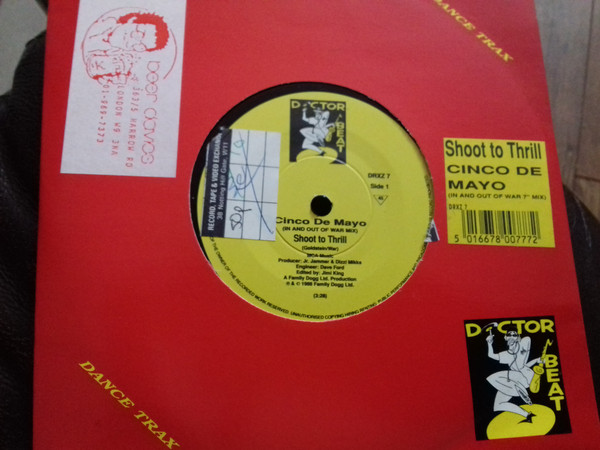 Shoot To Thrill - Cinco De Mayo - Used Vinyl Record 7" image 1