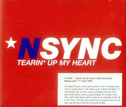 *NSYNC - Tearin' Up My Heart - Used CD