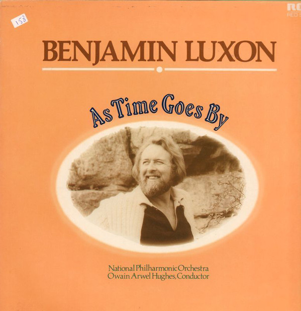 Benjamin Luxon - As Time Goes By - Used Vinyl Record image 1