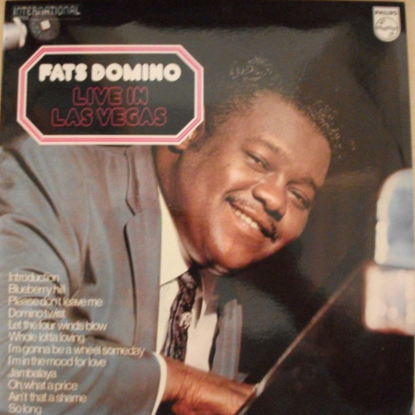Fats Domino - Live In Las Vegas - Used Vinyl Record image 1
