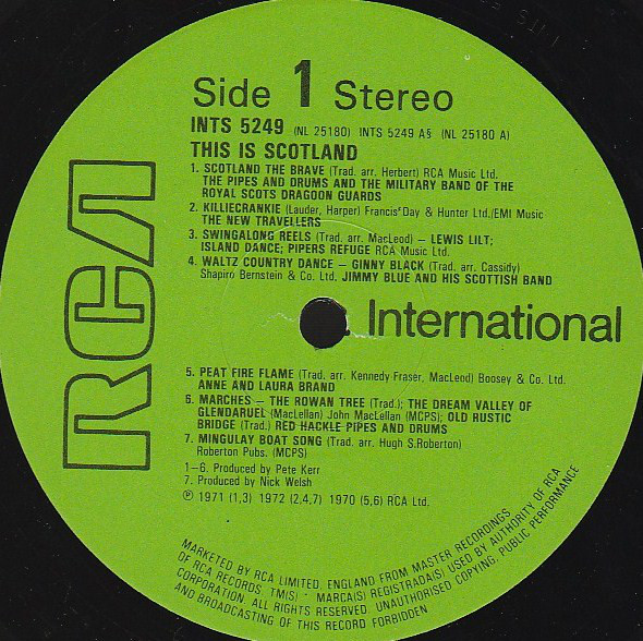 Various - This is Scotland - Used Vinyl Record image 1