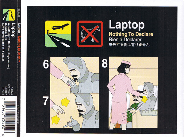 Laptop - Nothing To Declare - Used CD image 1