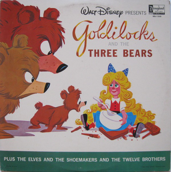 Walt Disney Presents The Story Of Goldilocks And The Three Bears