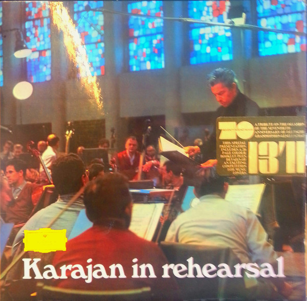Ludwig Van Beethoven - Karajan In Rehearsal - Used Vinyl Record image 1