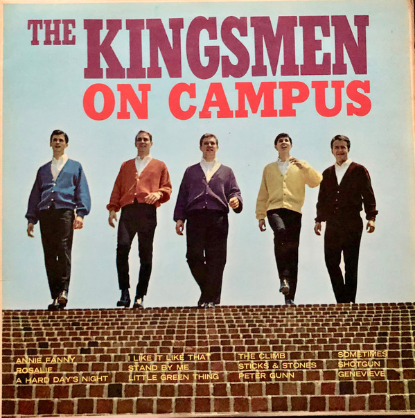 Kingsmen - On Campus - Used Vinyl Record image 1